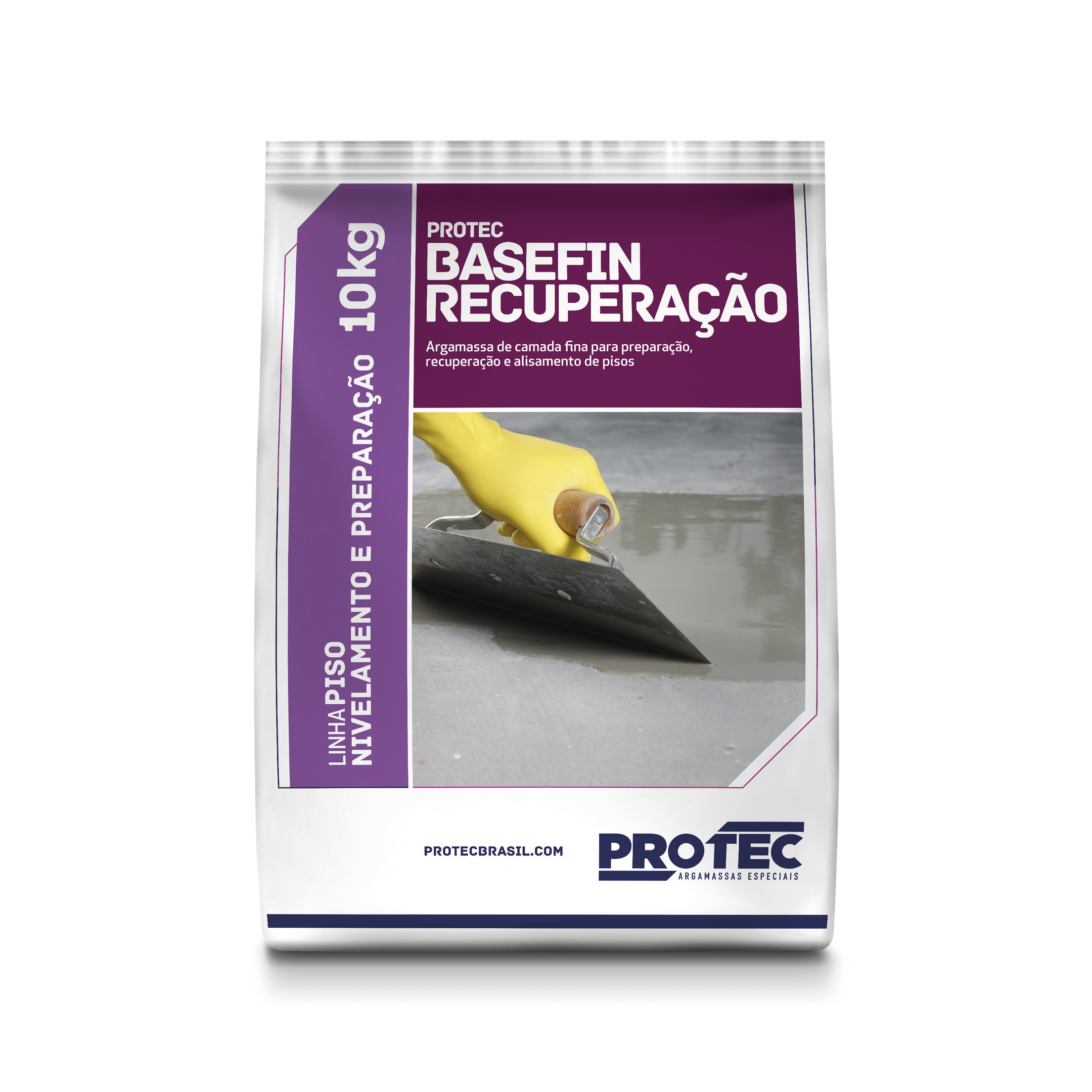 Massa Basefin Recuperação Protec 10kg