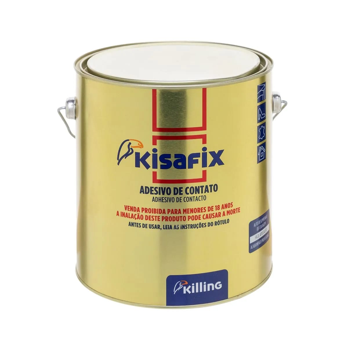 Cola de Contato Kisafix 2,8kg