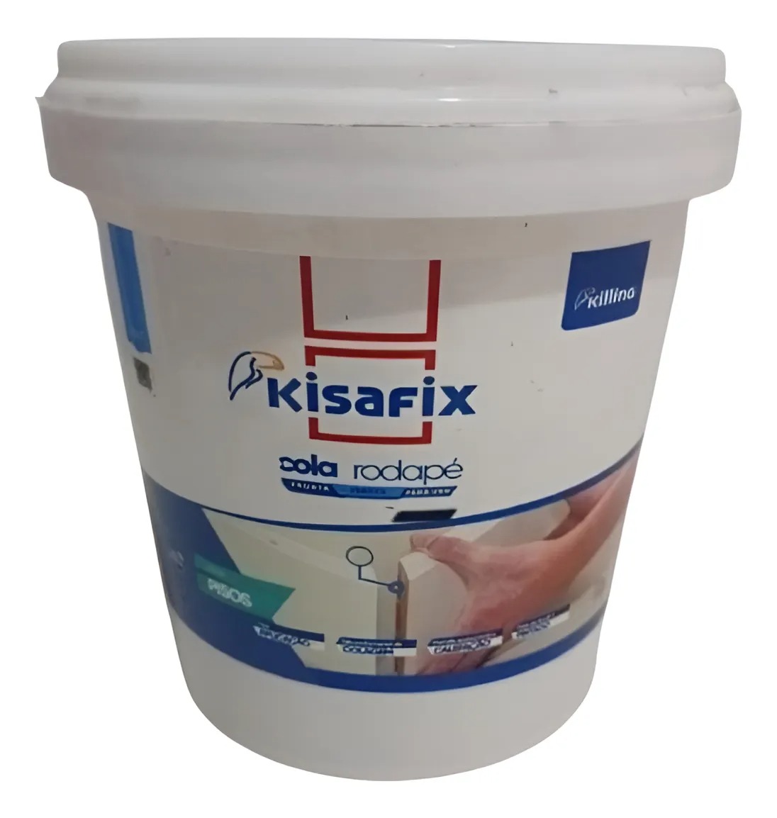 Cola para Rodapé Kisafix 1kg